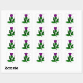 Stickers Carré Scotch Thistle (Feuille)