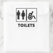 Stickers Carré Toilat (Sac)