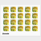Stickers Carré vintage Florida (Feuille)