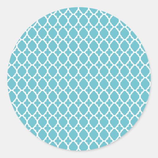Stickers Carrelage bleu marocain (Devant)