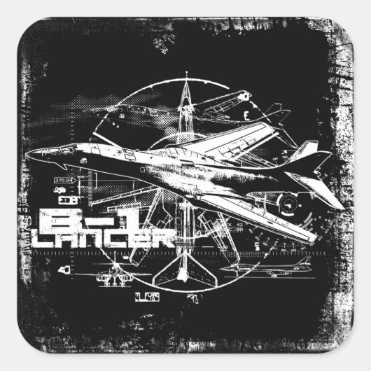 Stickers Carrés B-1 (Devant)