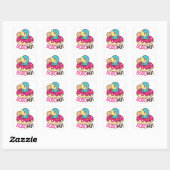 Stickers Carrés Dodonut (beigne) (Feuille)