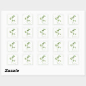 Stickers Carrés FRAIS PARSLEY (Feuille)