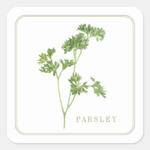 Stickers Carrés FRAIS PARSLEY