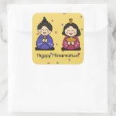 Stickers Carrés Hina Ningyo (Sac)