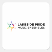 Stickers Carrés Lakeside Pride (Devant)