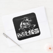 Stickers Carrés pour oiseaux MH-6 (Enveloppe)