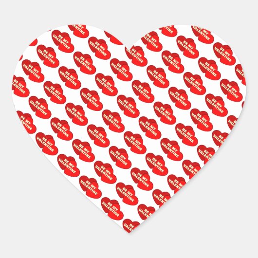 Stickers Carrés Valentines (Devant)
