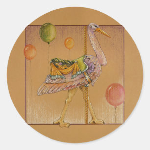 Stickers - Carrousel Stork
