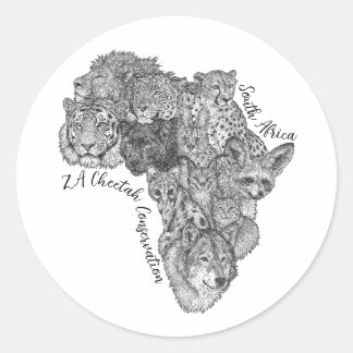 Stickers - Carte Afrique