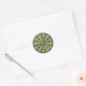 Stickers Carte de vacances Silver Snowflake (Enveloppe)