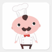Stickers Cartoon Chef (Devant)