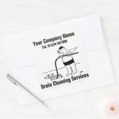 Stickers Cartoon Services de nettoyage à sec (Enveloppe)