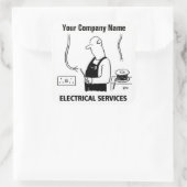 Stickers Cartoon Services électriques (Sac)