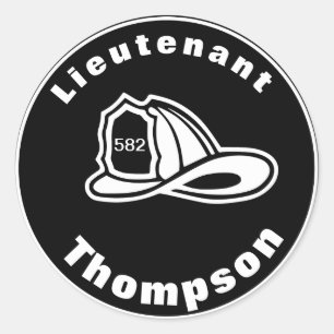 Stickers Casquette pompier
