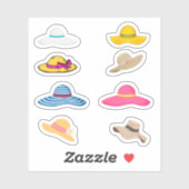 Stickers Casquette Sun (Feuille)