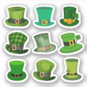 Stickers Casquettes Leprechaun (Devant)