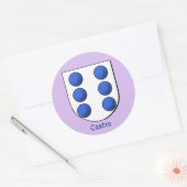 Stickers Castro Historic Family Shield (Enveloppe)