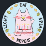 Stickers CAT Hanoukka "Léger, Manger, Spin, Répéte<br><div class="desc">Hanoukka/Chanukah CAT Vacances autocollants, "Lumière, Mange, Spin, Répéter" Bref, je l'épelle, Chanukah est l'un de mes jours fériés préférés. Amusez-vous à utiliser ces autocollants comme toppers de gâteau, étiquettes cadeaux, fermeture de sacs de faveur, ou tout ce qui touche vos festivités! Merci de vous être arrêté et de faire du...</div>