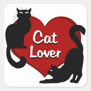 Stickers Cat Stickers Amoureux des chats amusant e
