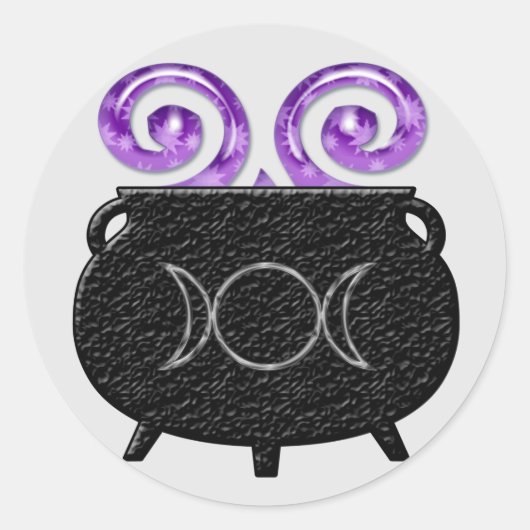 Stickers Cauldron Triple Moon (Devant)