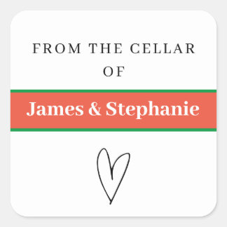 Stickers Cave à Vin Personnalisée