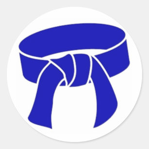 Stickers Ceinture Bleue Martial Arts