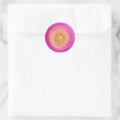 Stickers Centre Fleur Rose (Sac)