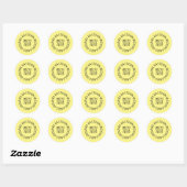Stickers Cercle des Bois de l'Est (Rond) (Feuille)