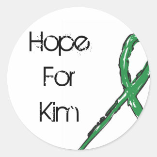 Stickers Cercle Hope4Kim (Feuilles de 20)