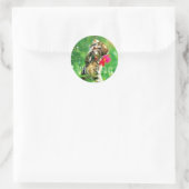 Stickers Cercle Kitten Joyeux Anniversaire (Sac)