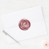 Stickers Cercle Rose (Enveloppe)
