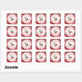 Stickers Cerise Merci Beaucoup Cerises (Feuille)