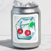 Stickers Cerises de Cube de glace
