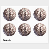 Stickers cerveau humain (Feuille)