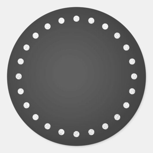 Stickers Chalboard Faux Vierges Personnalisables (Devant)