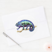 Stickers Chameleon Panther Homme Bleu (Enveloppe)