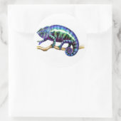 Stickers Chameleon Panther Homme Bleu (Sac)