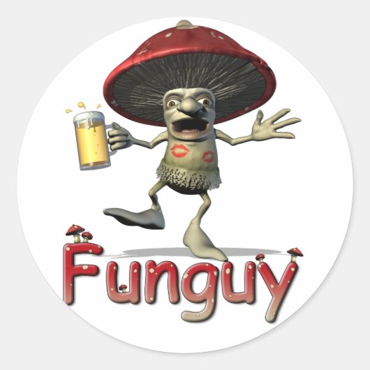 Stickers champignon (Devant)