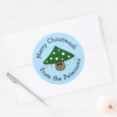 Stickers Champignons Arbre de Noël (Enveloppe)