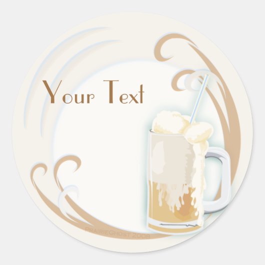 Stickers Char en Rootbeer (Devant)