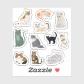 Stickers Chat (Feuille)