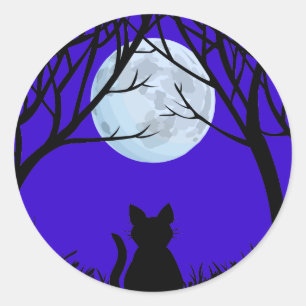 Stickers Chat amusant Halloween Stickers Chat
