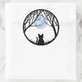 Stickers Chat amusant Halloween Stickers Chat Amou (Sac)