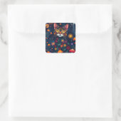 Stickers Chat coloré Imaginaire (Sac)