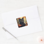 Stickers Chat coloré Imaginaire (Enveloppe)