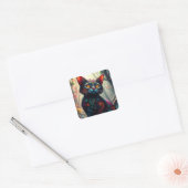 Stickers Chat coloré Imaginaire (Enveloppe)