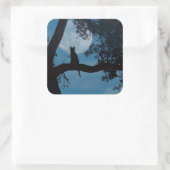 Stickers Chat et Lune (Sac)