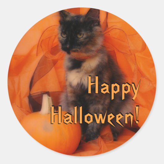 Stickers Chat Halloween (Devant)