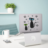 Stickers Chat Mod (Ordinateur portable sur le bureau)